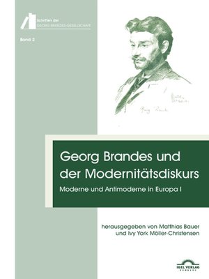 cover image of Georg Brandes und der Modernitätsdiskurs